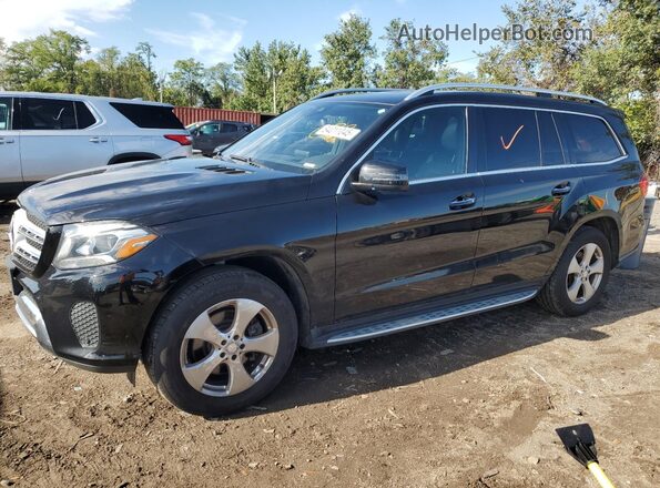 4JGDF6EE3HA888770 2017 MERCEDES-BENZ GLS-CLASS Black Trasero izquierdo