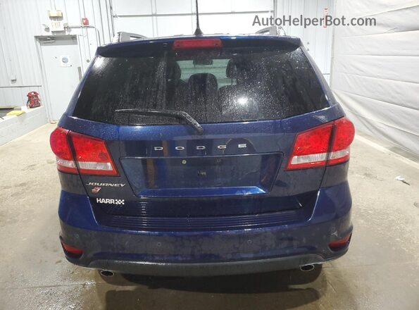 3C4PDDBG7KT752255 2019 DODGE JOURNEY Blue Front interior view