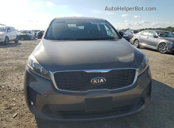 5XYPGDA59KG493184 2019 KIA SORENTO Brown Vista trasera