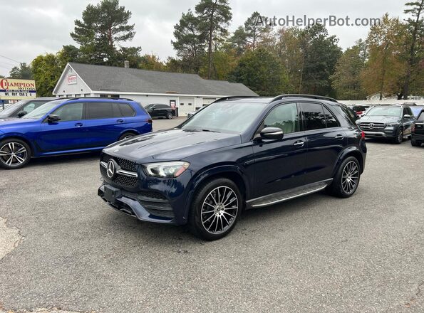 4JGFB4JB8LA208942 2020 MERCEDES-BENZ GLE Blue უკანა მარჯვენა