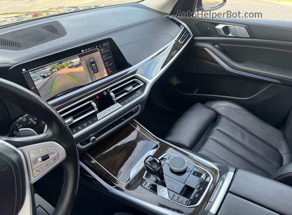 5UXCW2C01M9G78181 2021 BMW X7 Black Панорамний вид салону 360°