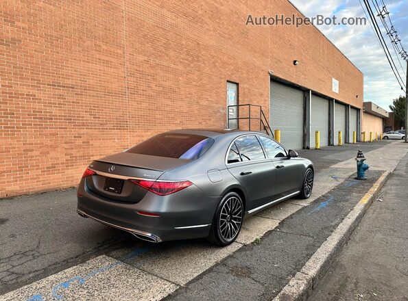 W1K6G7GB6NA106501 2022 MERCEDES-BENZ S-CLASS Серый 