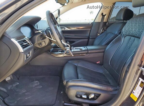 WBA7T2C00LCE43524 2020 BMW 7 SERIES Gray წინა პანელის ხედი