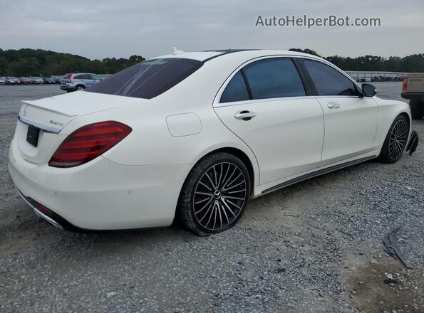 WDDUG6GB8JA346550 2018 MERCEDES-BENZ S-CLASS Белый 