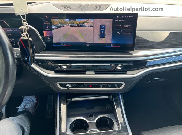 5UX33EM04P9R55092 2023 BMW X7 Синий 