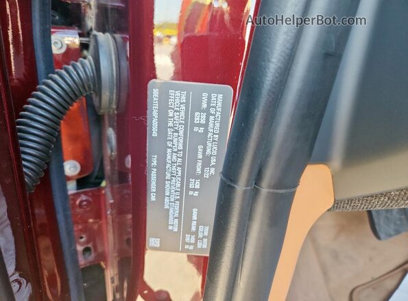 50EA1TEA6PA005045 2023 LUCID AIR Maroon Engine compartment view