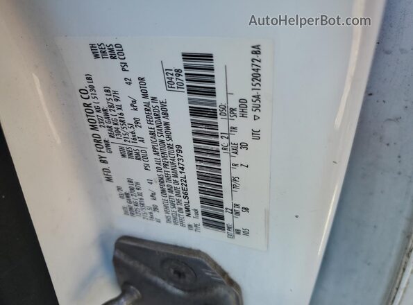 NM0LS6E22L1473799 2020 FORD TRANSIT White 