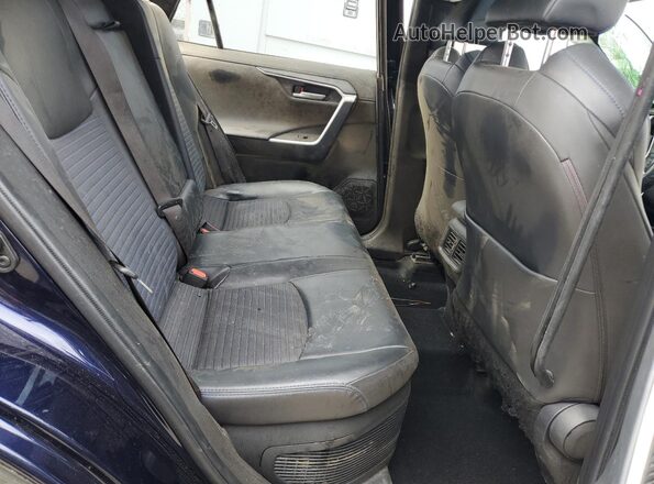 JTMEWRFV6LJ032994 2020 TOYOTA RAV4 Blue Вид задніх сидінь