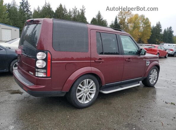 SALAK2V66GA800225 2016 LAND ROVER LR4 Maroon 