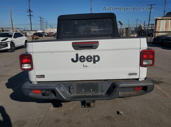 1C6HJTFG6LL174655 2020 JEEP GLADIATOR White წინა სალონის ხედი