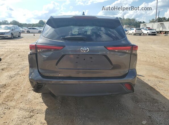 5TDCZRAH0LS006085 2020 TOYOTA HIGHLANDER Gray 