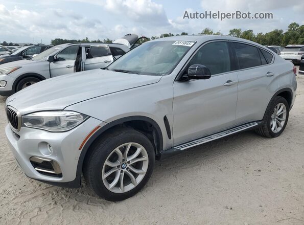 5UXKU0C53K0H99586 2019 BMW X6 Silver Tył lewy