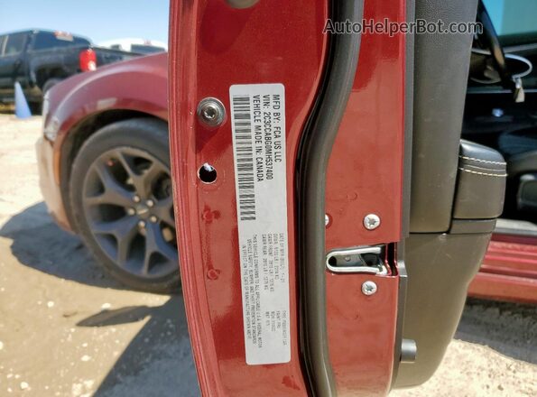 2C3CCABG0MH537400 2021 CHRYSLER 300 Бордовый 