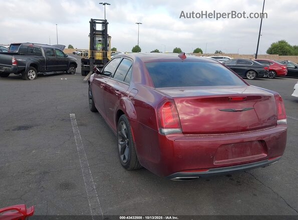 2C3CCABG0MH541253 2021 CHRYSLER 300 Красный Задняя левая четверть