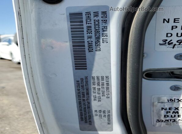2C3CCABG2MH529170 2021 CHRYSLER 300 Белый Вид наклейки с VIN-кодом