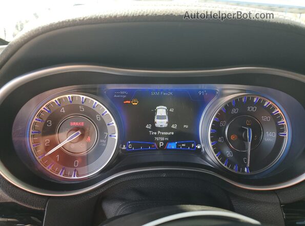 2C3CCABG2MH529170 2021 CHRYSLER 300 Белый Вид щитка приборов