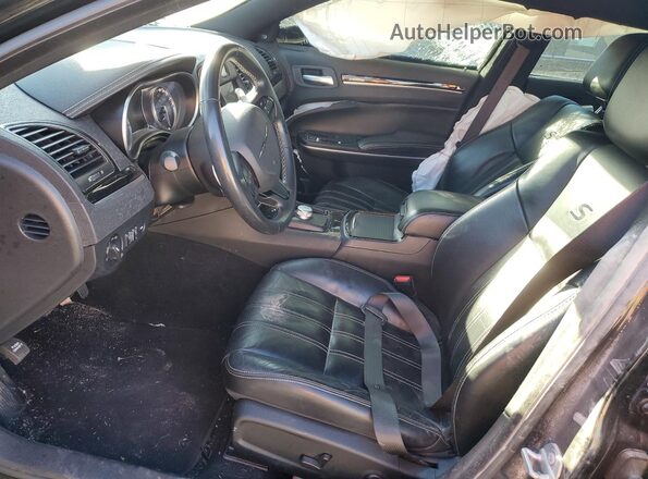 2C3CCABG3MH525760 2021 CHRYSLER 300 Black Widok wnętrza z przodu