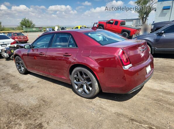 2C3CCABG6NH228872 2022 CHRYSLER 300 Burgundy Tył lewy