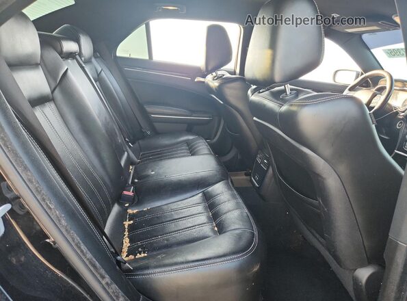 2C3CCABG7MH528872 2021 CHRYSLER 300 Black უკანა სავარძლების ხედი