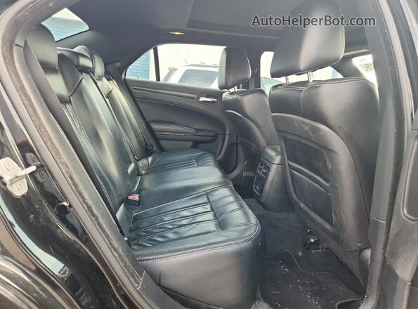 2C3CCABGXGH135386 2016 CHRYSLER 300 Black Вид задніх сидінь