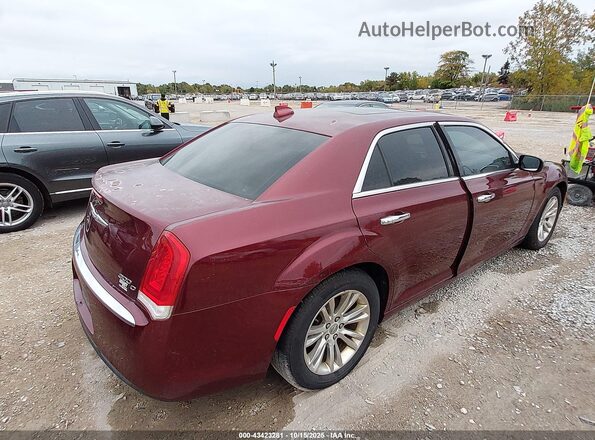 2C3CCAEG3GH212059 2016 CHRYSLER 300 Maroon Tył prawy