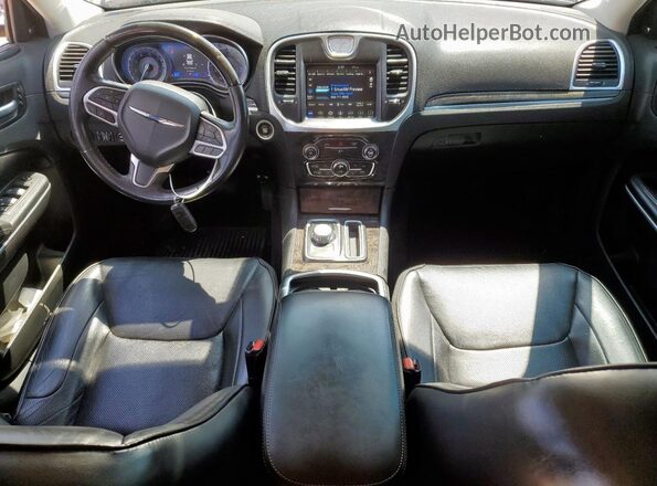 2C3CCAEGXLH145857 2020 CHRYSLER 300 Темно-бордовый Вид панели приборов