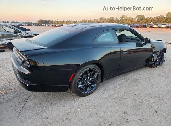 2C3CDBCK1SR543123 2025 DODGE CHARGER Black Передня права чверть