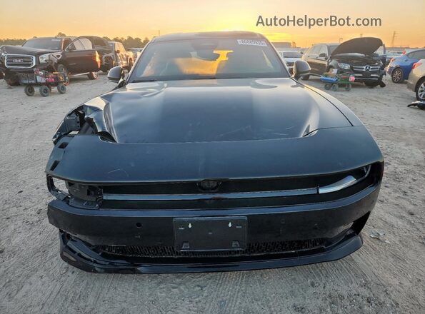 2C3CDBCK1SR543123 2025 DODGE CHARGER Black Вид ззаду
