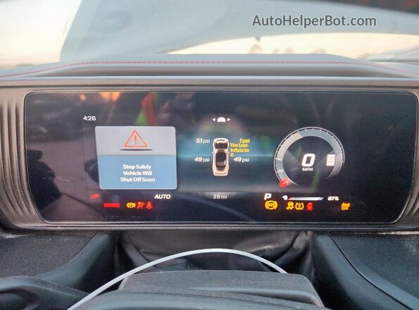 2C3CDBCK1SR543123 2025 DODGE CHARGER Black Вид задніх сидінь