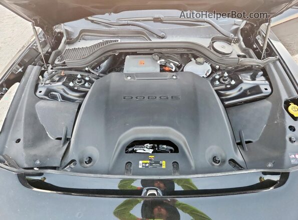 2C3CDBCK1SR543123 2025 DODGE CHARGER Black Вид підкапотного простору