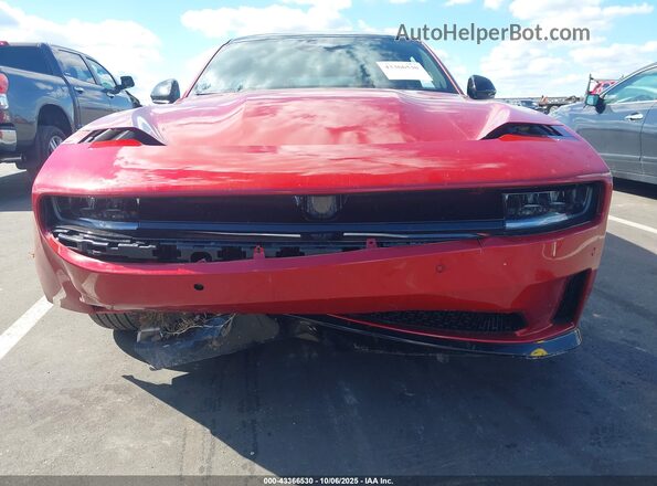 2C3CDBCK2SR560254 2025 DODGE CHARGER Red Widok z przodu