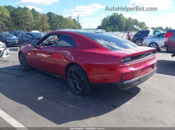 2C3CDBCK2SR560254 2025 DODGE CHARGER Red Tył lewy
