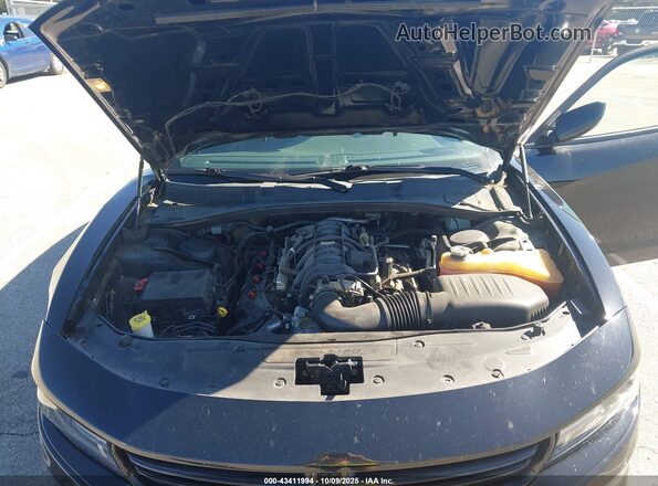 2C3CDXAT5GH228833 2016 DODGE CHARGER Black უკანა ხედი