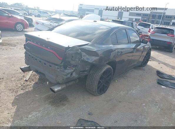 2C3CDXBG0LH163420 2020 DODGE CHARGER Gray Trasero derecho