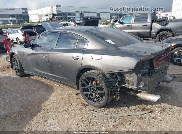 2C3CDXBG0LH163420 2020 DODGE CHARGER Gray Trasero izquierdo