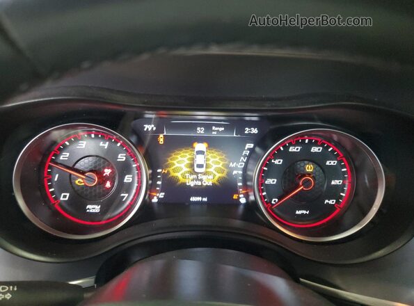 2C3CDXBG0NH247997 2022 DODGE CHARGER Gray Widok zestawu wskaźników