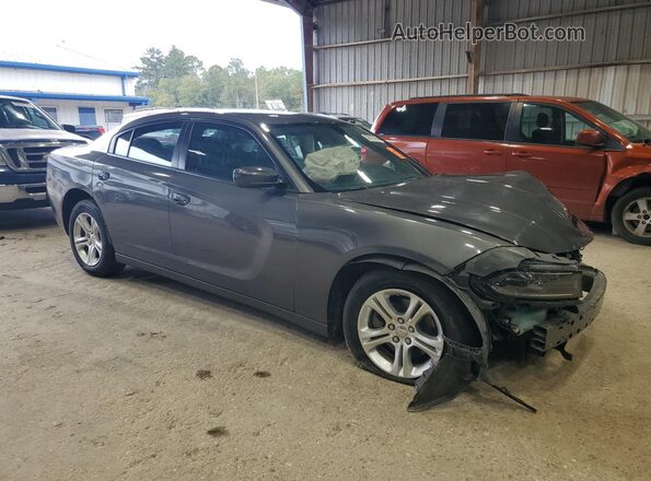 2C3CDXBG0NH247997 2022 DODGE CHARGER Gray Przód prawy