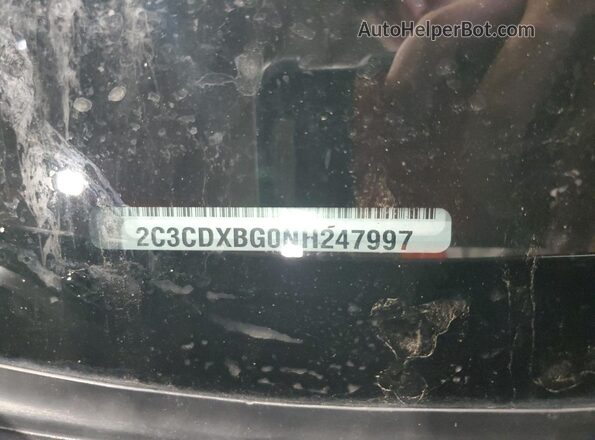 2C3CDXBG0NH247997 2022 DODGE CHARGER Gray Widok komory silnika