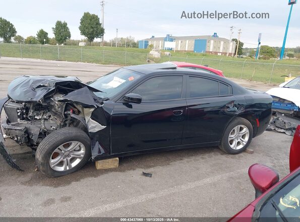2C3CDXBG1NH208142 2022 DODGE CHARGER Black სალონის 360-გრადუსიანი ხედი