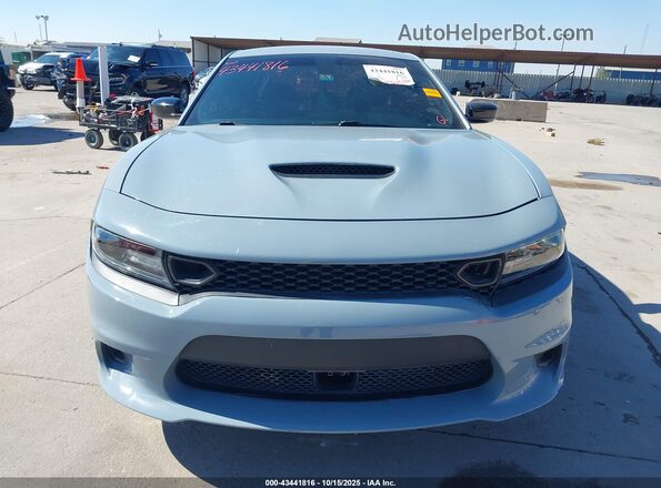 2C3CDXBG3LH208088 2020 DODGE CHARGER Gray Rear interior view