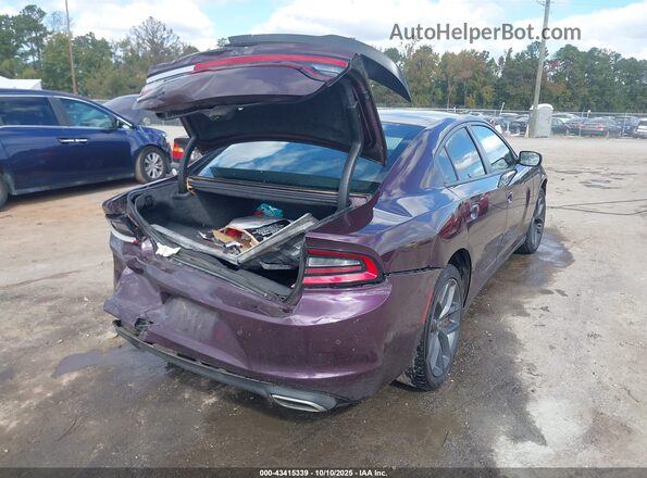 2C3CDXBG5NH161732 2022 DODGE CHARGER Фиолетовый Задняя правая четверть