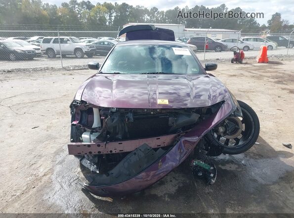 2C3CDXBG5NH161732 2022 DODGE CHARGER Фиолетовый Вид щитка приборов