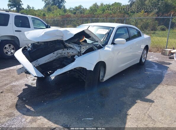 2C3CDXBG5NH264097 2022 DODGE CHARGER Белый Передняя левая четверть