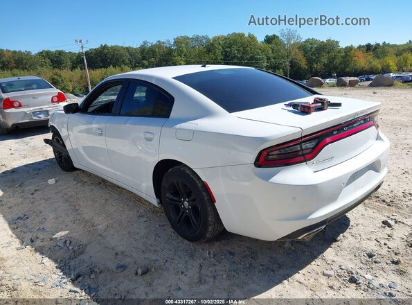 2C3CDXBG6LH121768 2020 DODGE CHARGER White Rear left