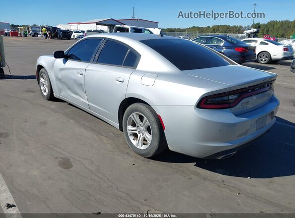 2C3CDXBG7LH146789 2020 DODGE CHARGER Серебряный Задняя левая четверть