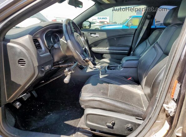 2C3CDXBG7LH214038 2020 DODGE CHARGER Серый Вид салона спереди