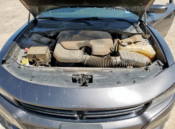 2C3CDXBG7LH214038 2020 DODGE CHARGER Серый Вид задней части салона