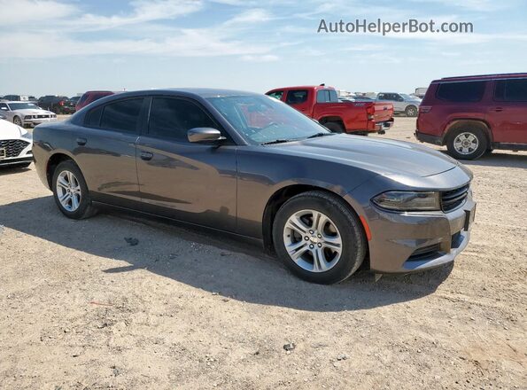 2C3CDXBG7LH214038 2020 DODGE CHARGER Серый Передняя правая четверть