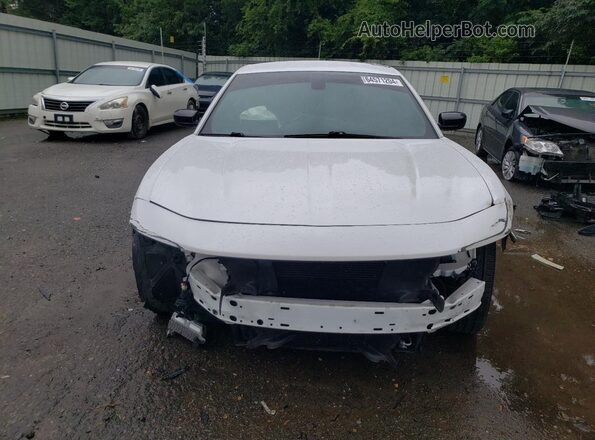 2C3CDXBG7LH244592 2020 DODGE CHARGER White Դիմացի տեսք
