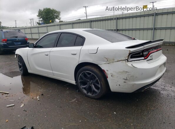 2C3CDXBG7LH244592 2020 DODGE CHARGER White Հետևի ձախ